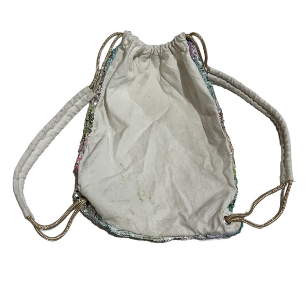 Unicorn Sequin Drawstring Backpack - image 6